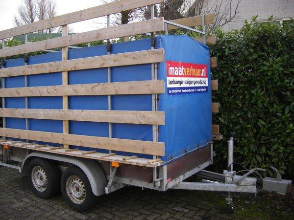 tandemasser aanhanger goedkoop huren oud-beijerland in de Hoeksewaard